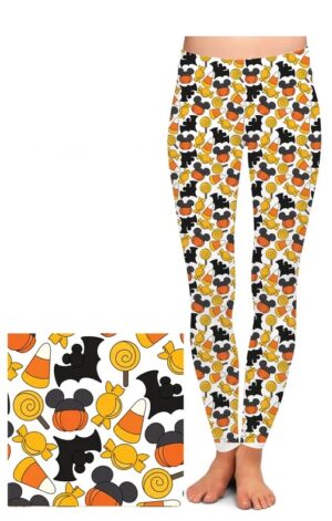 Spooky Mouse Halloween Leggings