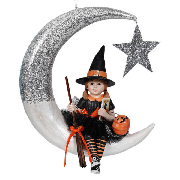 Little Freya Witch on Moon