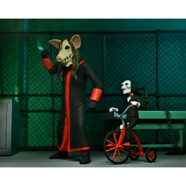 Saw Toony Terrors Jigsaw Killer and Billy Tricycle 6-Inch Scale Action Figure Boxed Set - Image 4