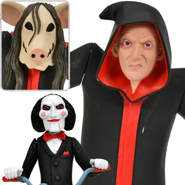 Saw Toony Terrors Jigsaw Killer and Billy Tricycle 6-Inch Scale Action Figure Boxed Set - Image 5