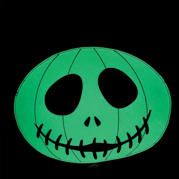 Glow in the Dark White Jack O Lantern Shoulder Bag - Image 4
