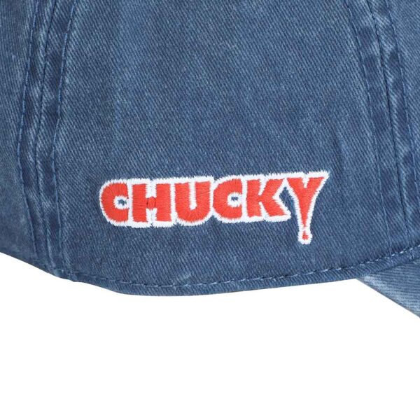 Chucky Embroidered & Distressed Hat - Image 5