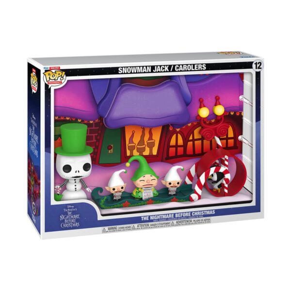 The Nightmare Before Christmas 30th Anniversary Snowman Jack / Carolers Deluxe Funko Pop!
