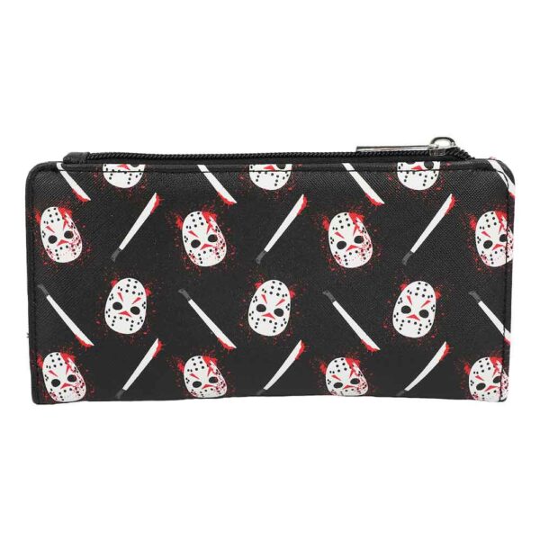 Friday the 13th Jason Mask Bi-fold Wallet - Image 2