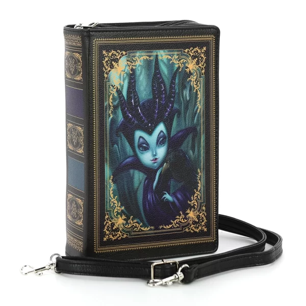Book of Villains Book Clutch Bag in Vinyl - Image 2