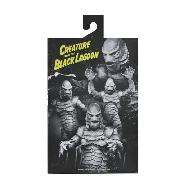 Universal Monsters Ultimate Creature from the Black Lagoon Black and White Version 7-Inch Action Figure - Image 14