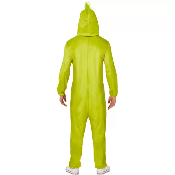 Dr. Suess The Grinch Adult Jumpsuit Costume - Image 2