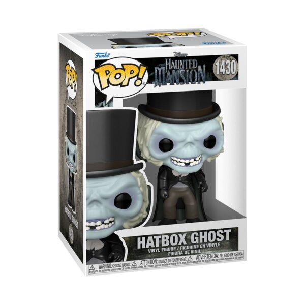 Haunted Mansion Hatbox Ghost Funko Pop! Vinyl Figure - Image 2