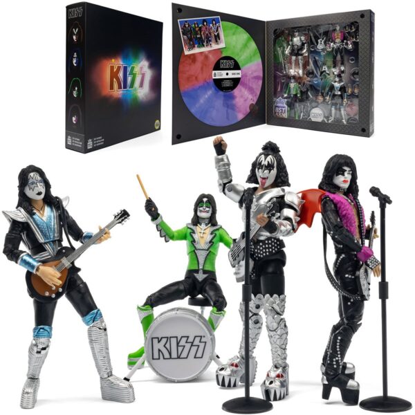 KISS Vegas Outfits BST AXN 5-Inch Action Figure 4-Pack