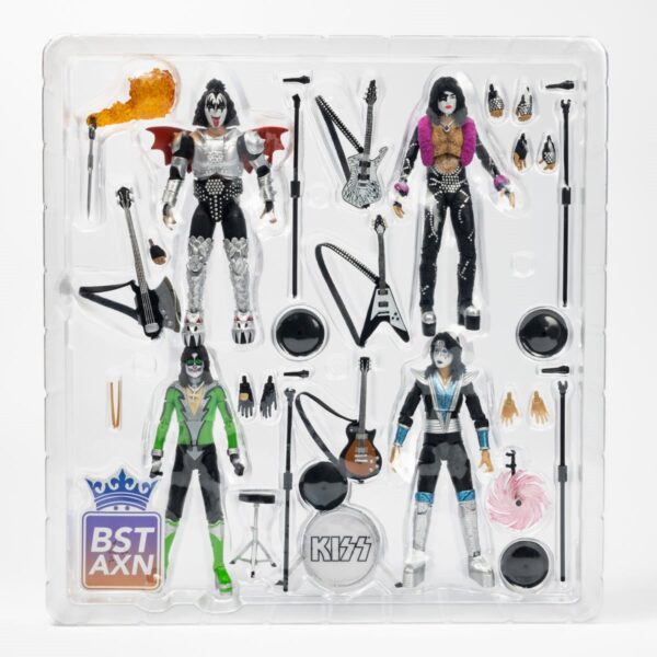 KISS Vegas Outfits BST AXN 5-Inch Action Figure 4-Pack - Image 13