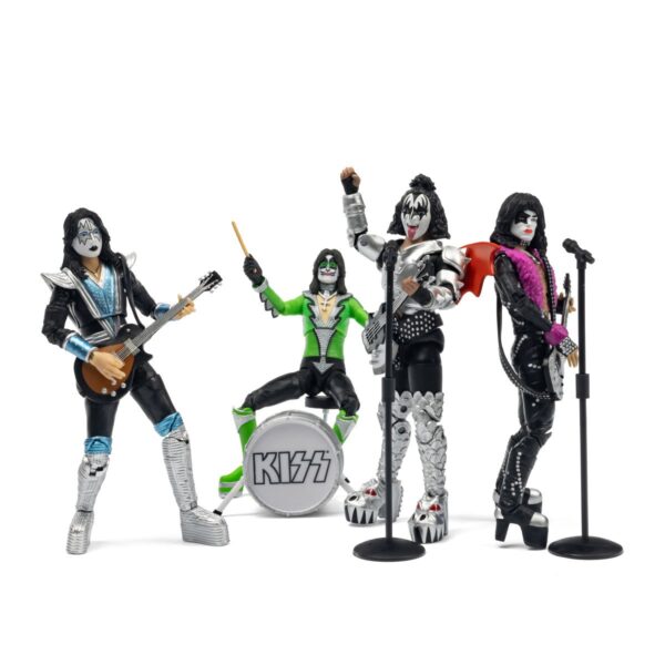 KISS Vegas Outfits BST AXN 5-Inch Action Figure 4-Pack - Image 2
