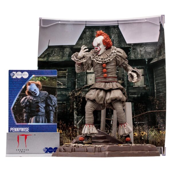 IT Chapter Two Movie Maniacs WB 100 Pennywise 6" Limited Edition Figure - Image 5
