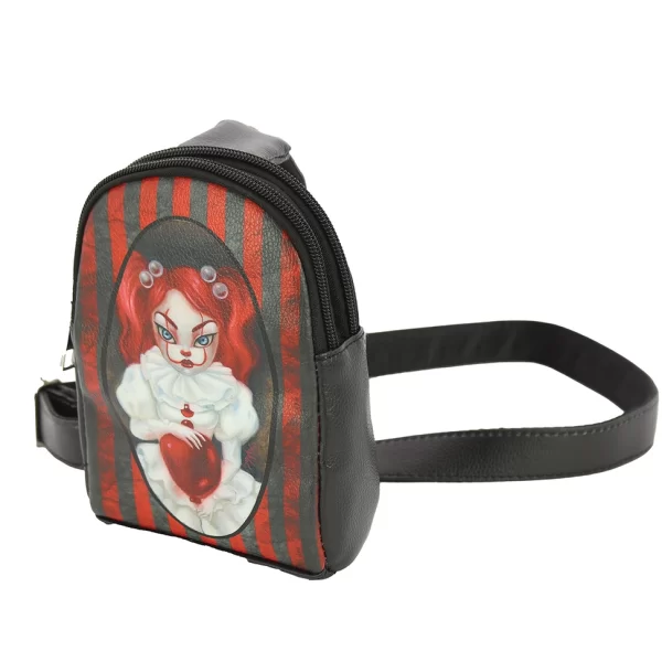 Smiley Clown Girl Body Fanny Bag - Image 2