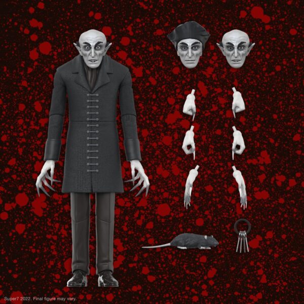 Nosferatu Ultimates Count Orlok 7-Inch Action Figure - Image 3
