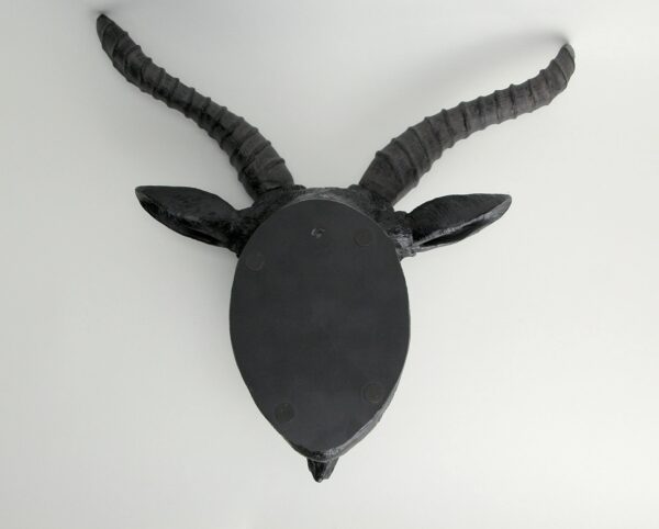 Black Baphomet Goat Head Wall Hanging - Image 4