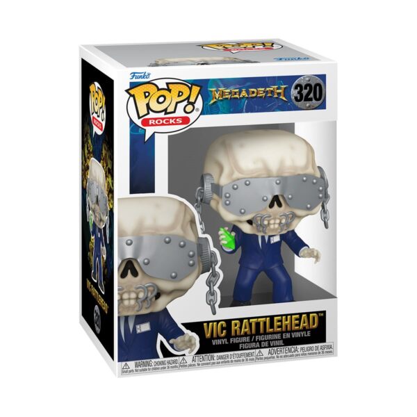 Megadeth Vic Rattlehead Funko Pop! - Image 2