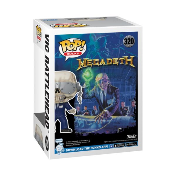 Megadeth Vic Rattlehead Funko Pop! - Image 3