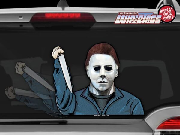 Masked Serial Killer Michael Myers WiperTag - Image 3