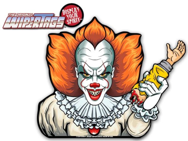 Crazy Killer It Clown WiperTag - Image 2