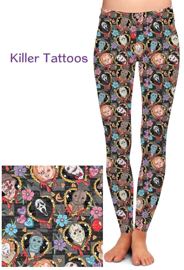 Killer Tattoos Leggings