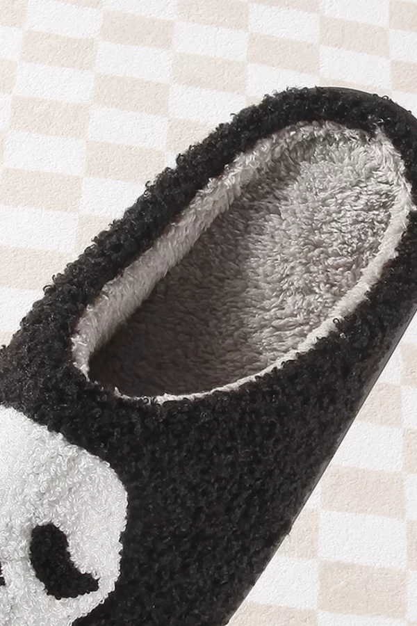 Ghost Face Fleece Slippers - Image 3