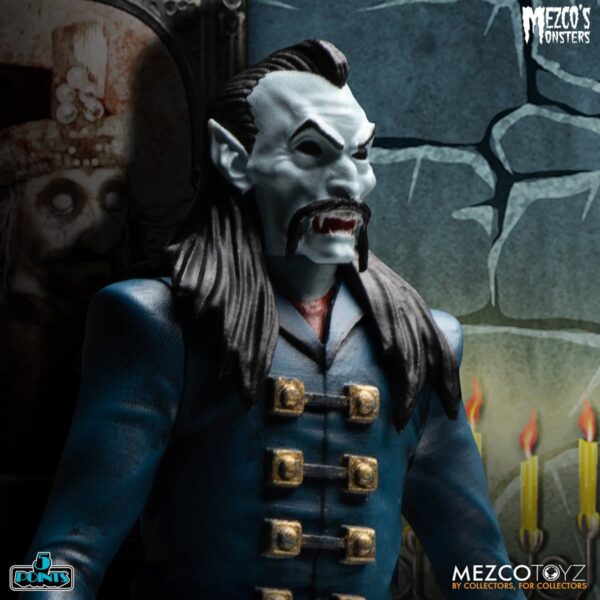 Mezco's Monsters Tower of Fear 5 Points Action Figures Deluxe Set - Image 10