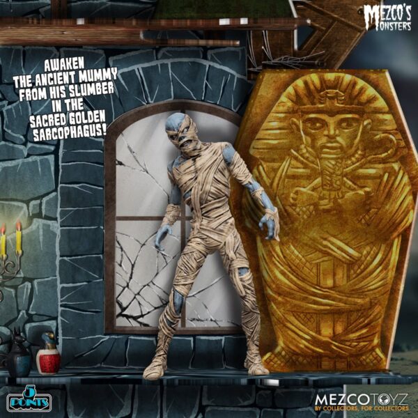 Mezco's Monsters Tower of Fear 5 Points Action Figures Deluxe Set - Image 11