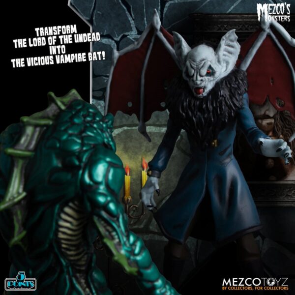 Mezco's Monsters Tower of Fear 5 Points Action Figures Deluxe Set - Image 12