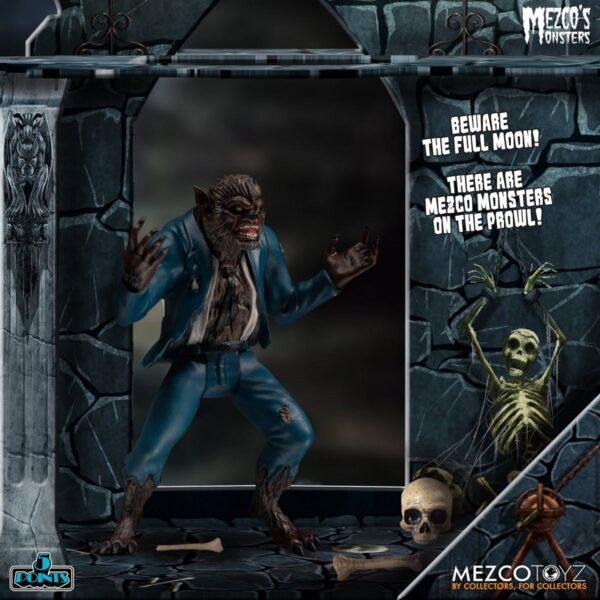 Mezco's Monsters Tower of Fear 5 Points Action Figures Deluxe Set - Image 13