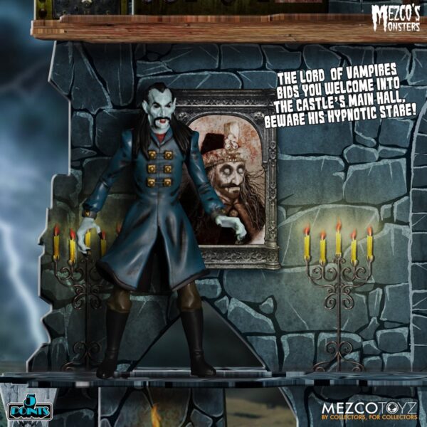 Mezco's Monsters Tower of Fear 5 Points Action Figures Deluxe Set - Image 15