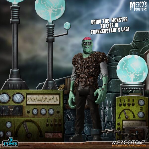 Mezco's Monsters Tower of Fear 5 Points Action Figures Deluxe Set - Image 18