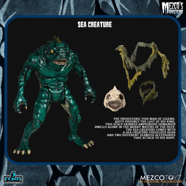 Mezco's Monsters Tower of Fear 5 Points Action Figures Deluxe Set - Image 6