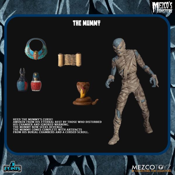 Mezco's Monsters Tower of Fear 5 Points Action Figures Deluxe Set - Image 8