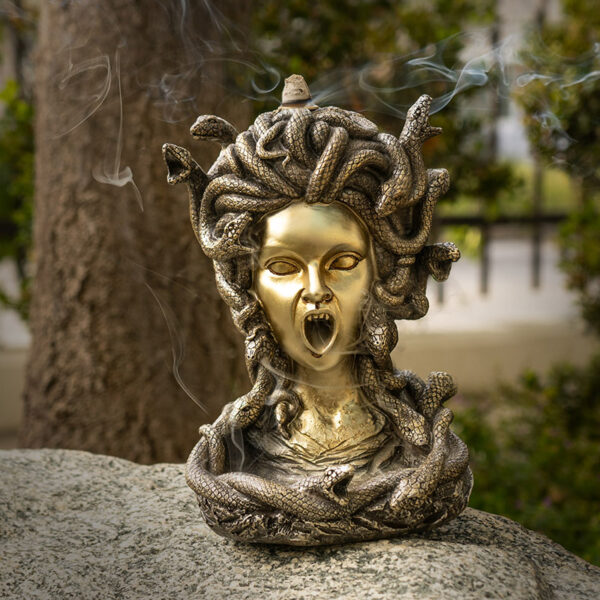 Medusa Backflow Incense Burner - Image 5