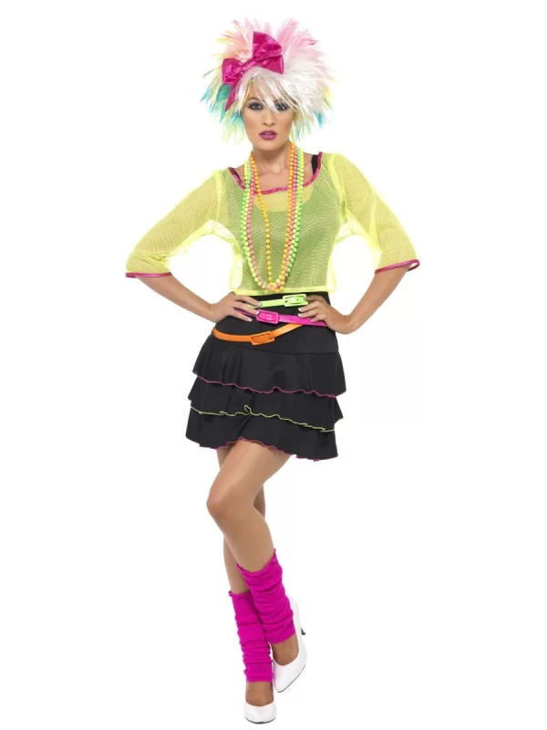 80's Neon Belts 3 Pack - Image 2
