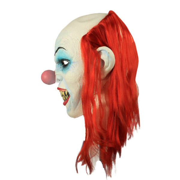 Killer Clown Adult Latex Mask - Image 3