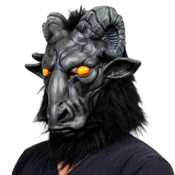 Baphomet Adult Latex Mask - Image 3