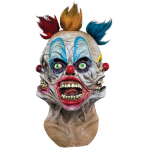Tripolar Adult Latex Clown Mask