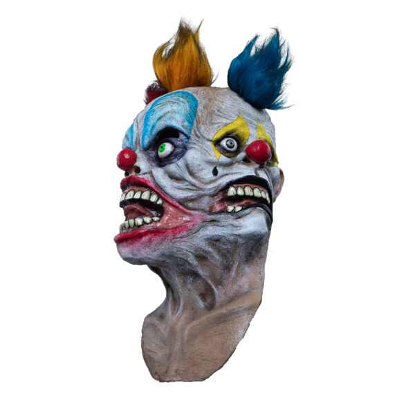 Tripolar Adult Latex Clown Mask - Image 4