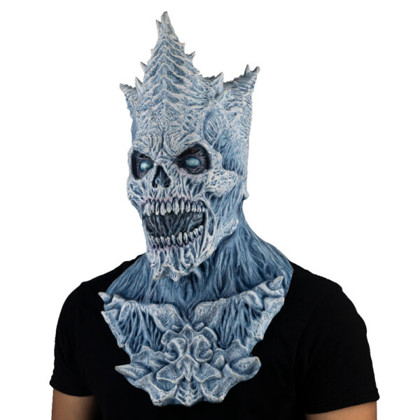 King Reaper: Ice Skull Adult Latex Mask - Image 2
