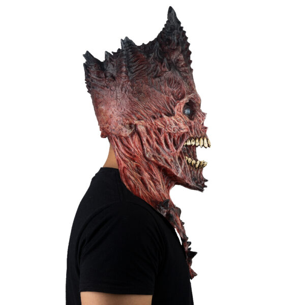 King Reaper: Flesh Skull Adult Latex Mask - Image 3