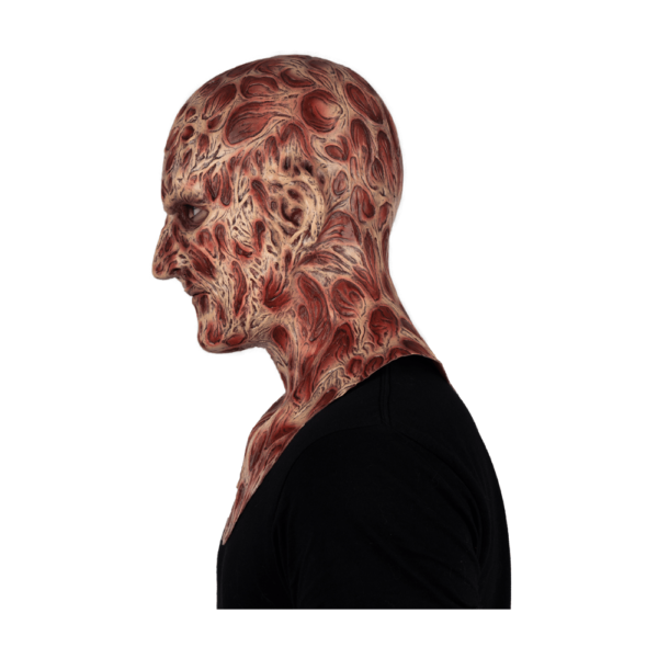 Hyper Masks: Burned Man Adult Latex Mask - Image 4