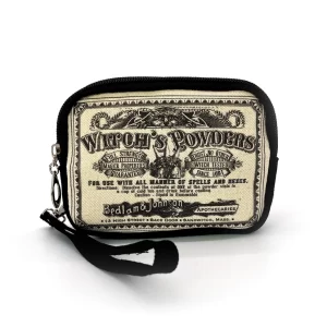 Witch's Powder Wristlet in Canvas