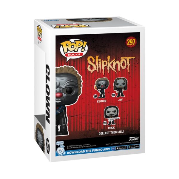 Slipknot Clown with Flame Metallic Funko Pop! - Image 3