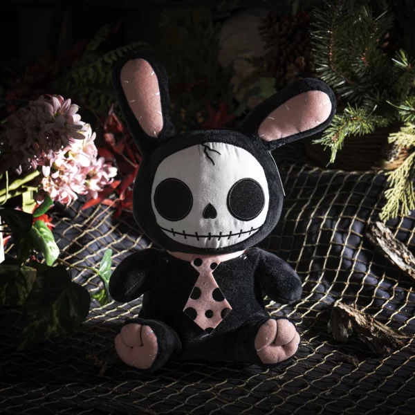 Furrybones Black Bun-Bun Halloween Plush - Image 4
