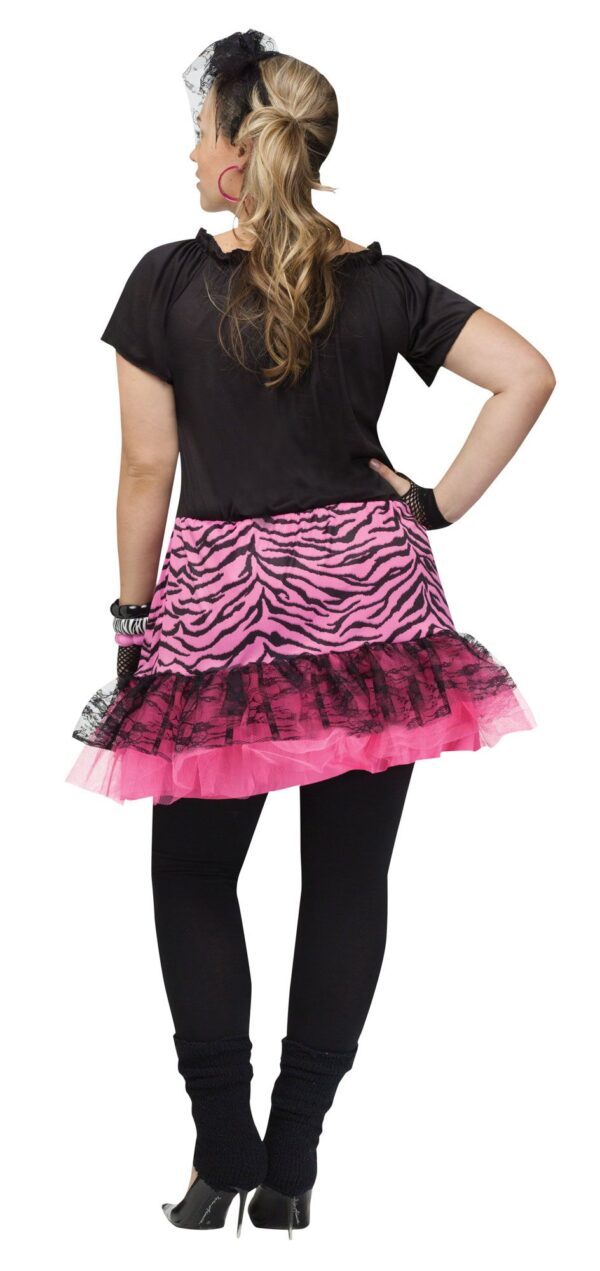 80's Pop Party Plus Size Women's Costume - Image 2