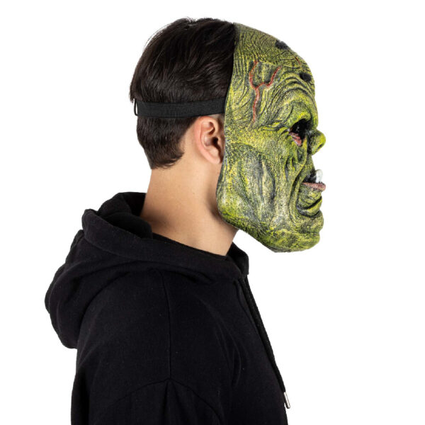 Franky Front Face Adult Latex Mask - Image 4