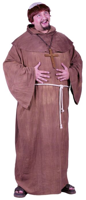 Medieval Monk Plus Size Costume