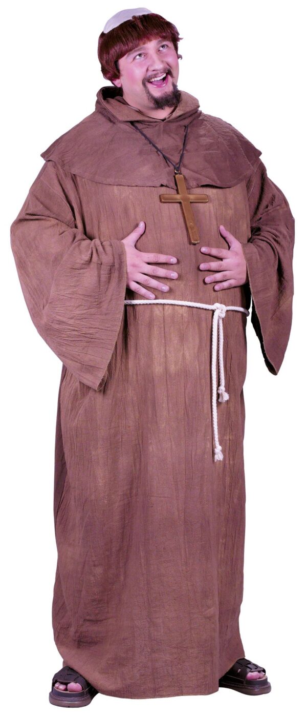 Medieval Monk Plus Size Costume