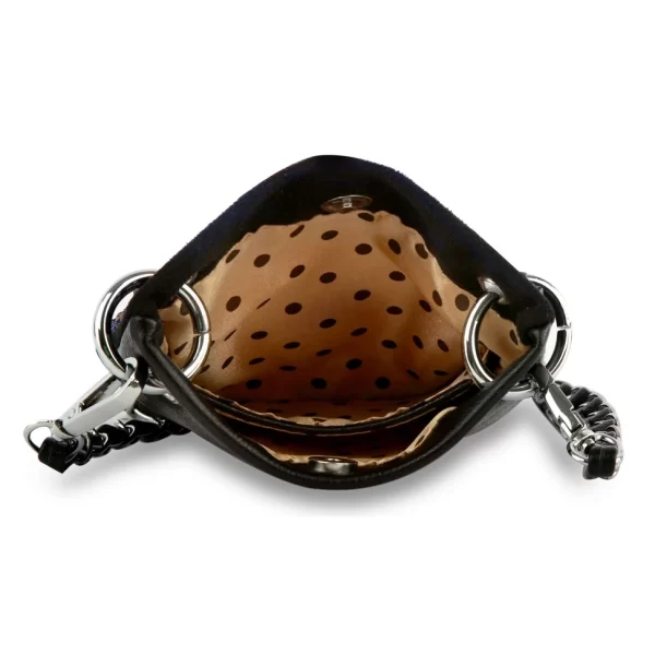 Skull Rhinestone Petite Crossbody Sling Purse - Image 2